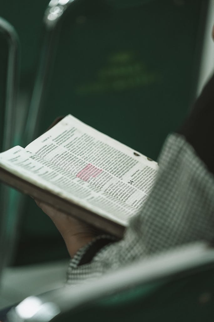 Infographic showing 4 stages with Bible verses